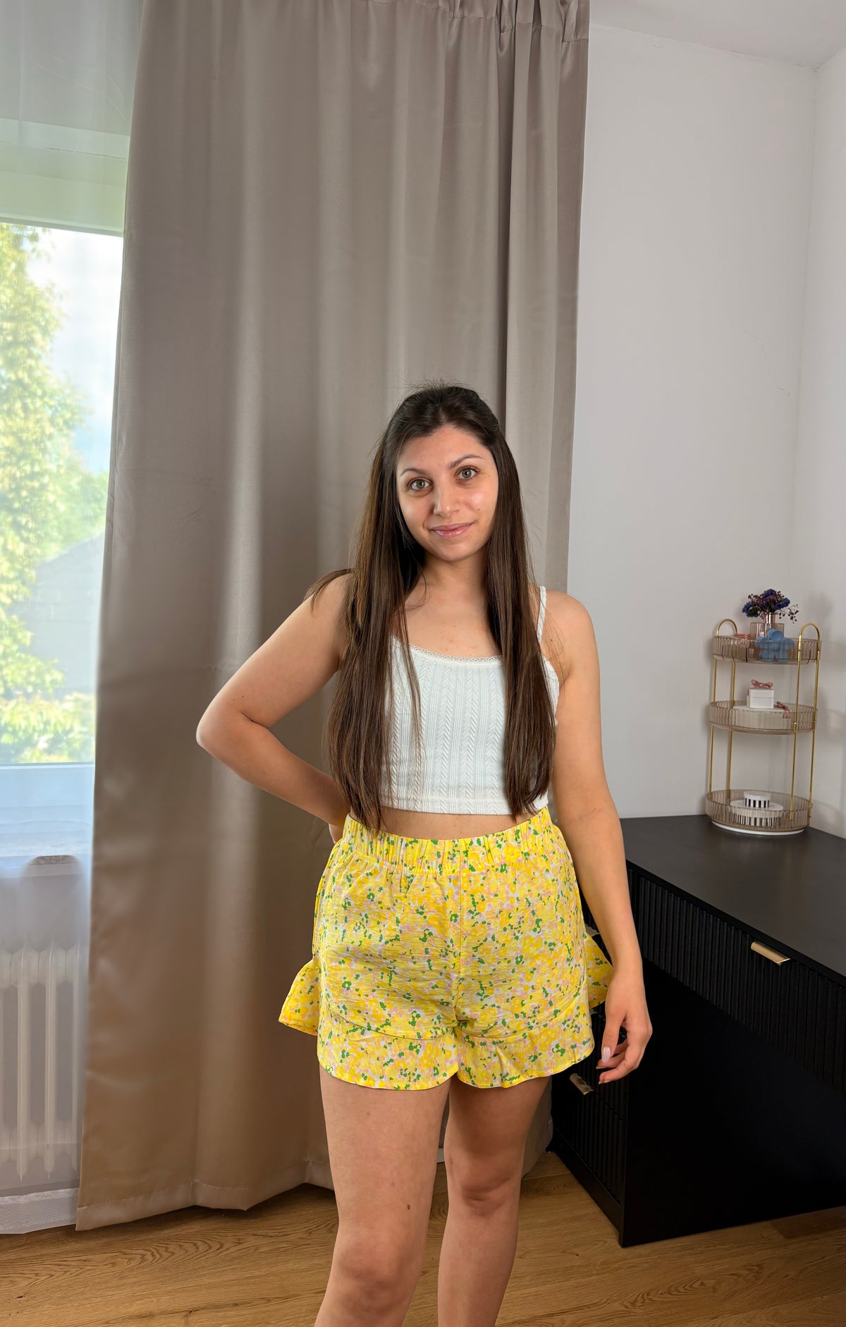 Kurze Hose Yellow Confetti