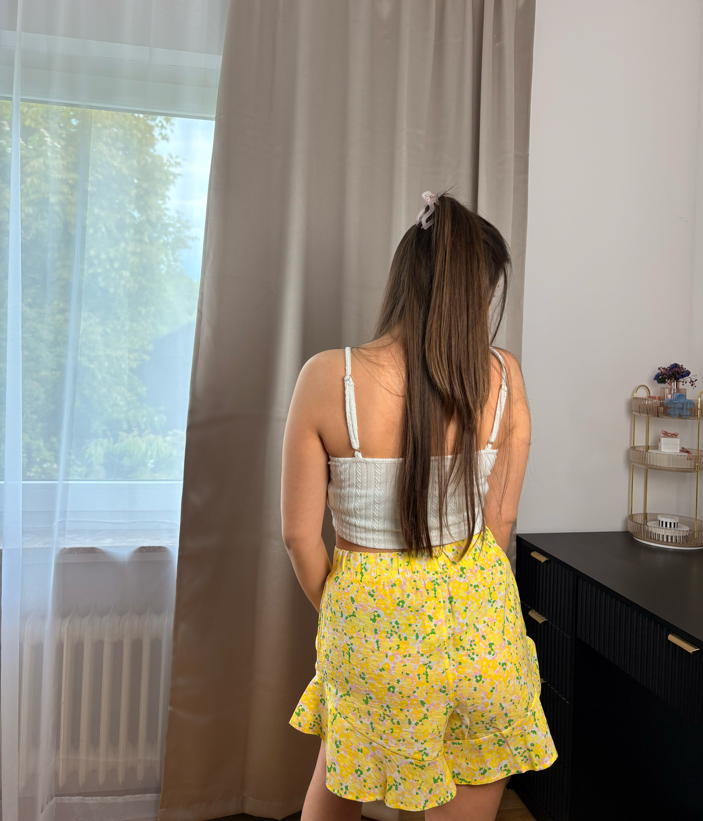 Kurze Hose Yellow Confetti